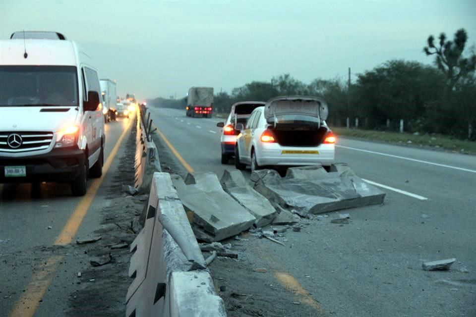 Accidente en Libramiento Norte deja 29 heridos - 2609694