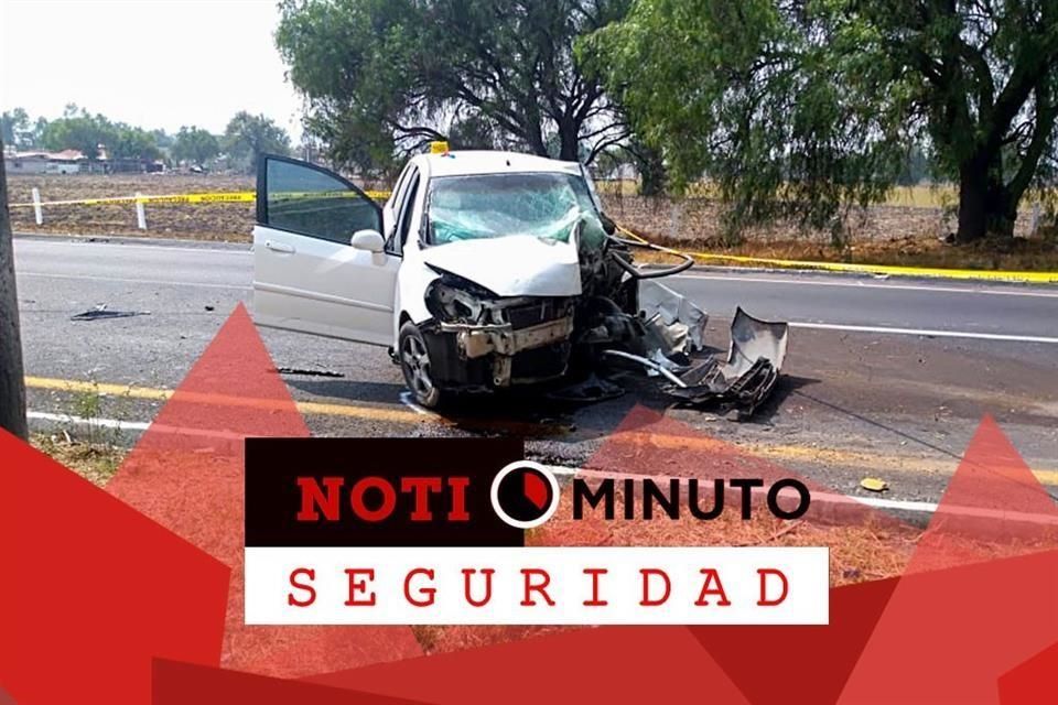 Muere Hombre En Choque En Acolman