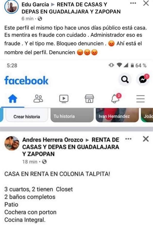 Alertan por estafa en renta de casas