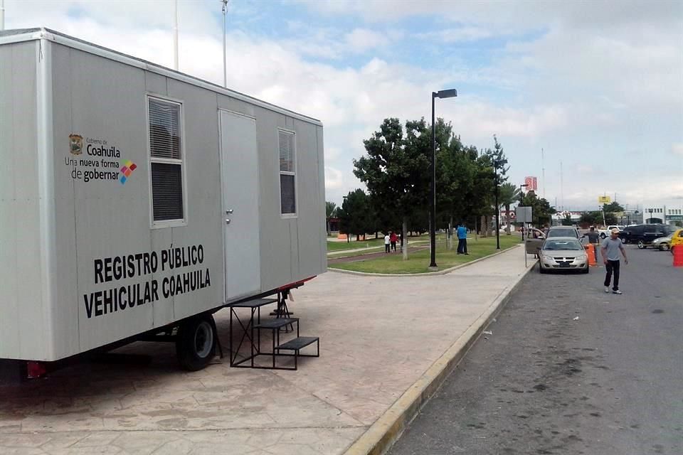Arrancan el Repuve en Coahuila
