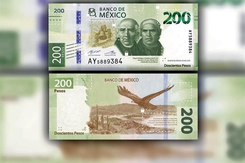 Presenta Banxico nuevo billete de $200