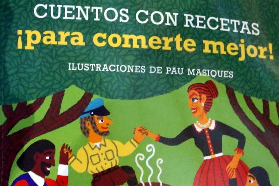 Fusiona en libro cuentos y recetas