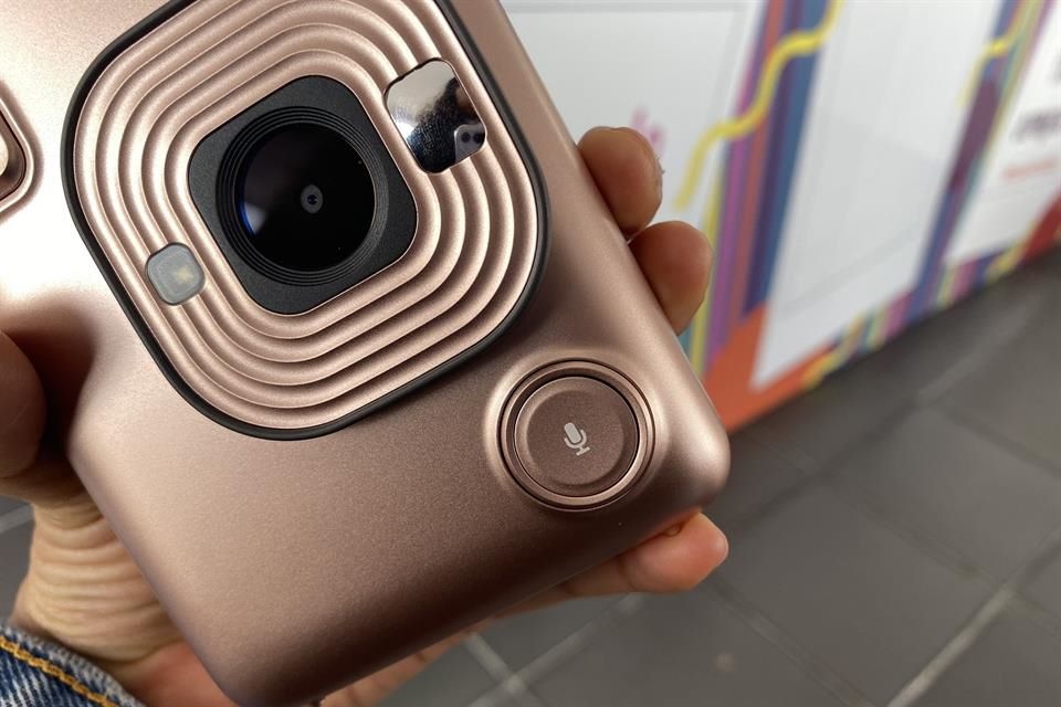 Imprime Instax fotos con sonido