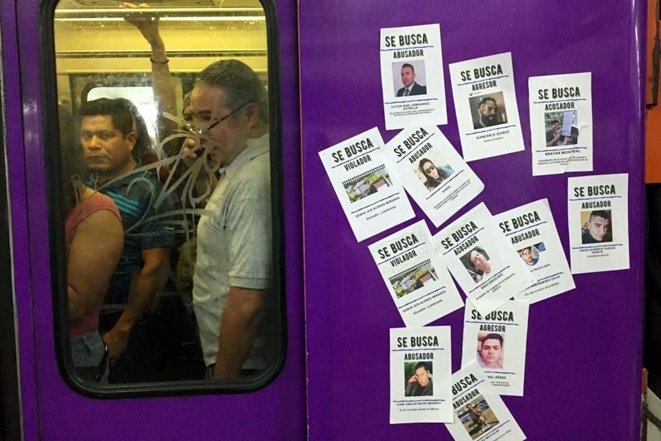 Llevan mujeres reclamos al Metro Llevan mujeres reclamos al Metro