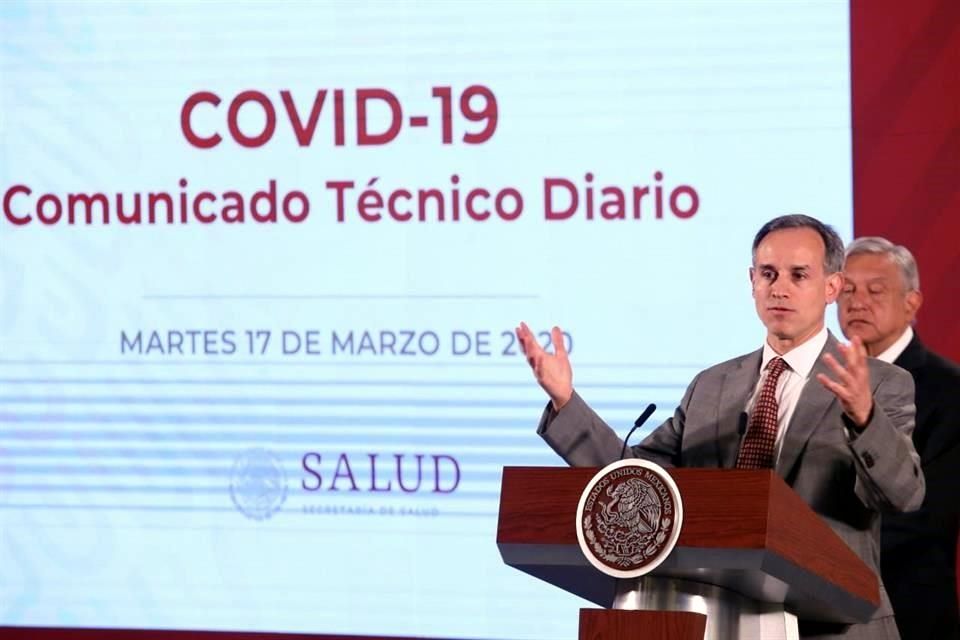 Resultado de imagen para Coronavirus en México duraría al menos 12 semanas, dice López-Gatell.