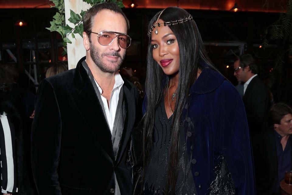 Relacionan a Naomi y Tom Ford con Jeffrey Epstein