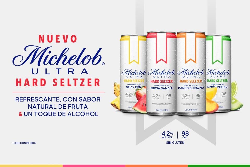 Michelob Ultra Hard Seltzer Refrescante Propuesta