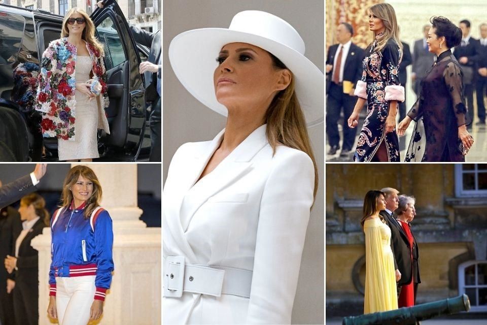 Traiciona a Melania Trump su forma de vestir