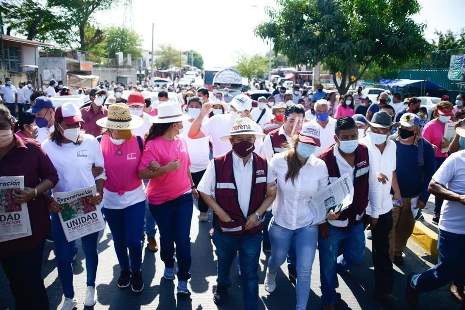 Pide Morena meter freno a campaña, pero inicia en Acapulco