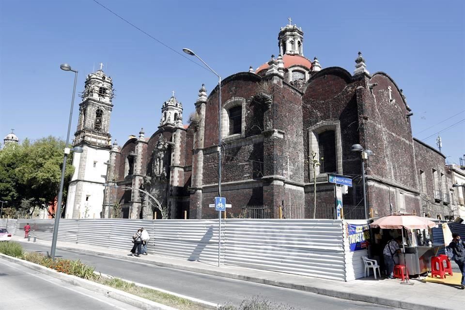 Urgen rescate de la iglesia de la Santa Veracruz