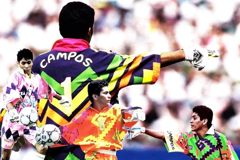 MLS LA Galaxy Nike 1996 Jorge Brody Campos Goalie Soccer Jersey