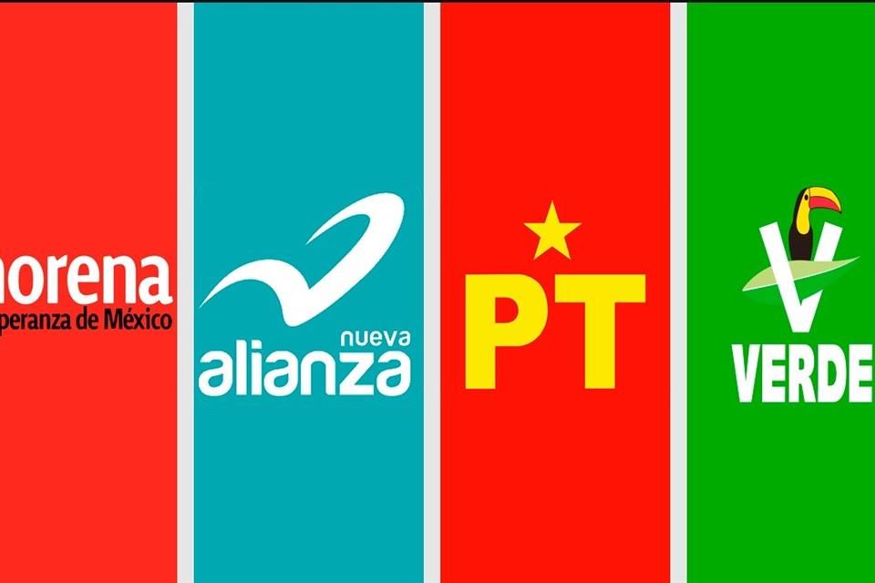 Van Morena, PVEM, PT y Nueva Alianza juntos en 6 estados