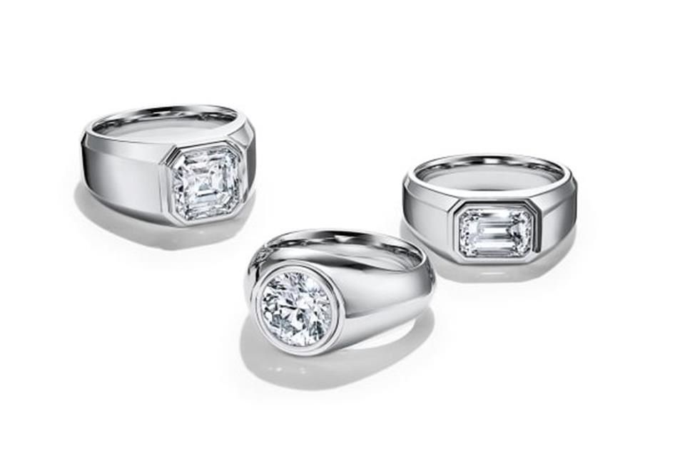 Negociar Ser recoger Lanza Tiffany and Co. anillos de compromiso para hombres