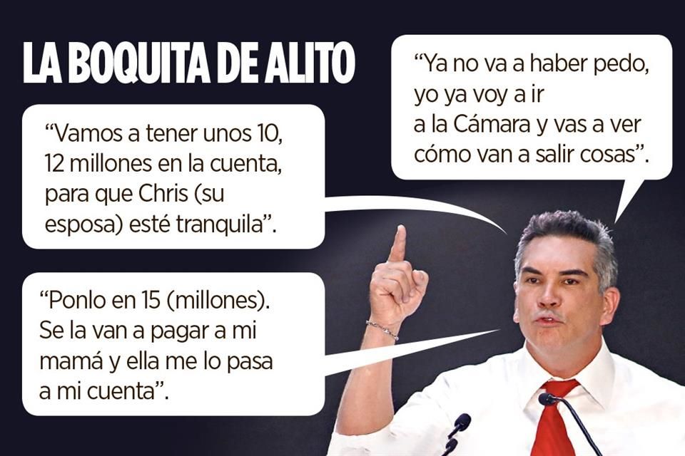 Exhiben transas de Alito al fisco, a vecinos, a la esposa...