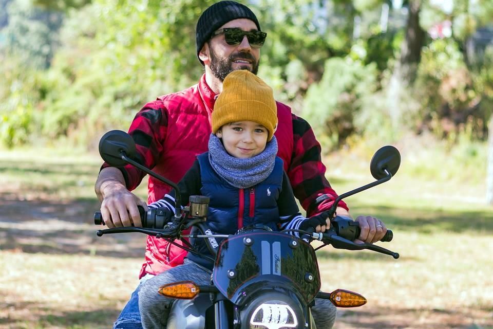 Un Día del Padre motorizado con Marcus Ornellas