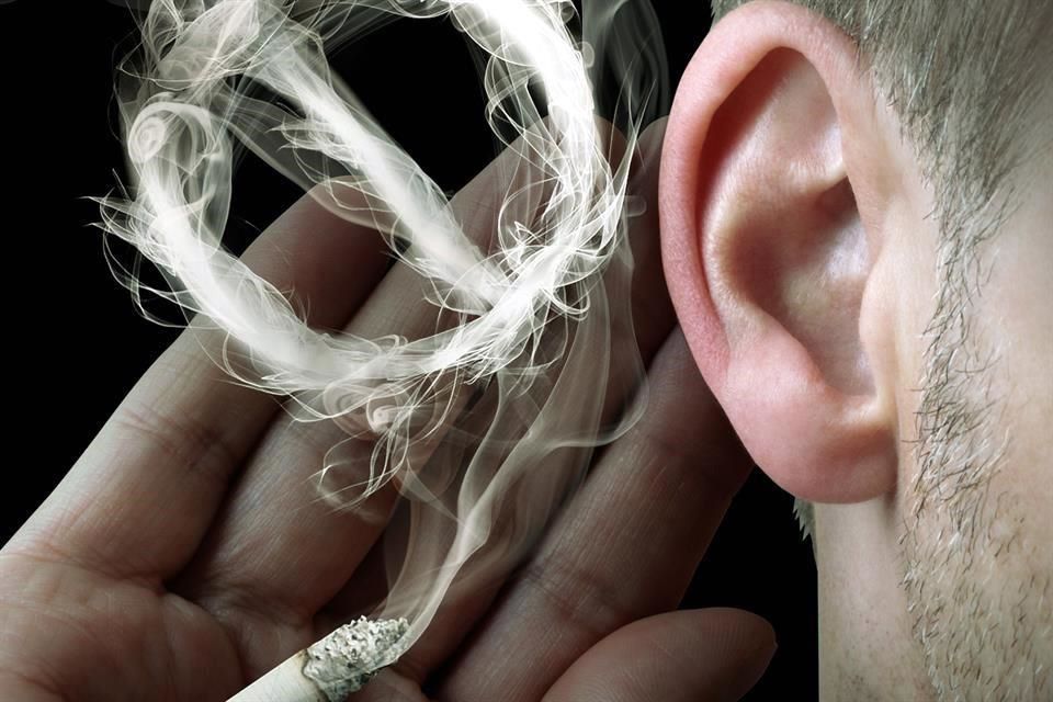 ¿Pérdida de audición? Fumar podría ser la causa