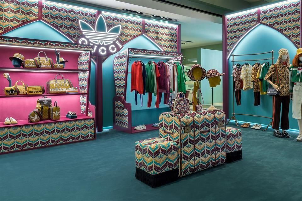 Unen Adidas y Gucci fuerzas en 'pop-up stores' exclusivas