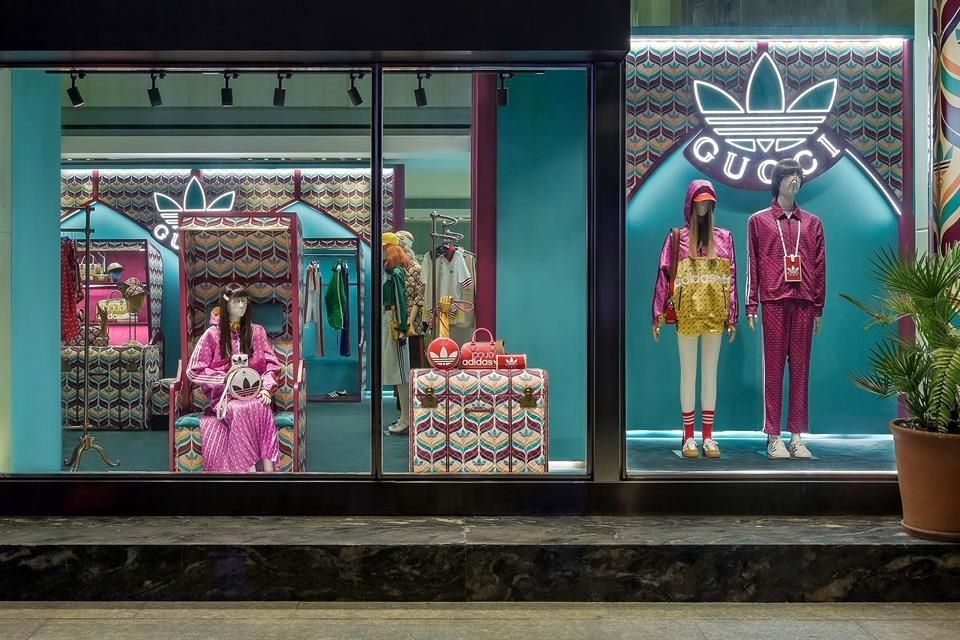 Unen Adidas Gucci fuerzas en stores' exclusivas