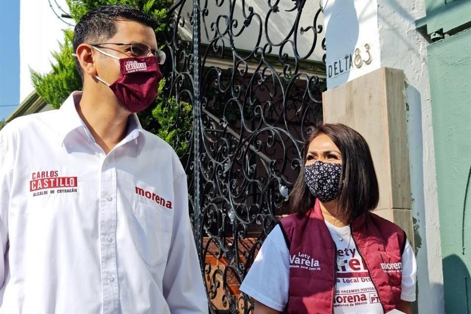 Arman campaña contra morenista en Coyoacán