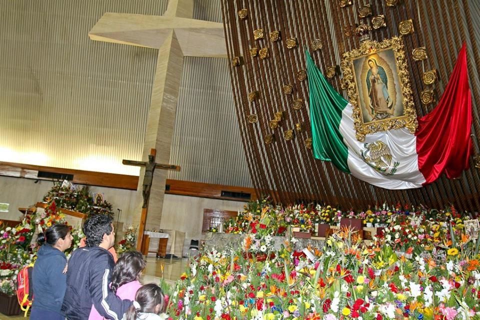 Restaurarán imagen de la Guadalupana