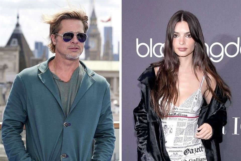 Revelan que Brad Pitt y Emily Ratajkowski 'salen en secreto'