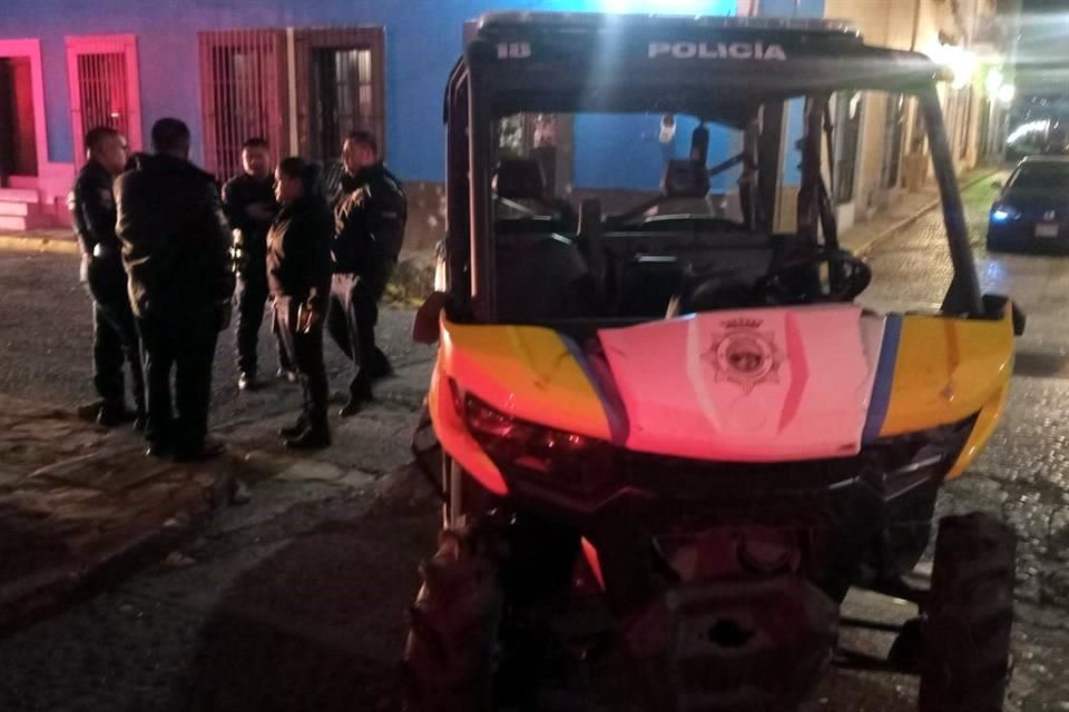  Chocan a policía en Barrio Antiguo; quedan   heridos