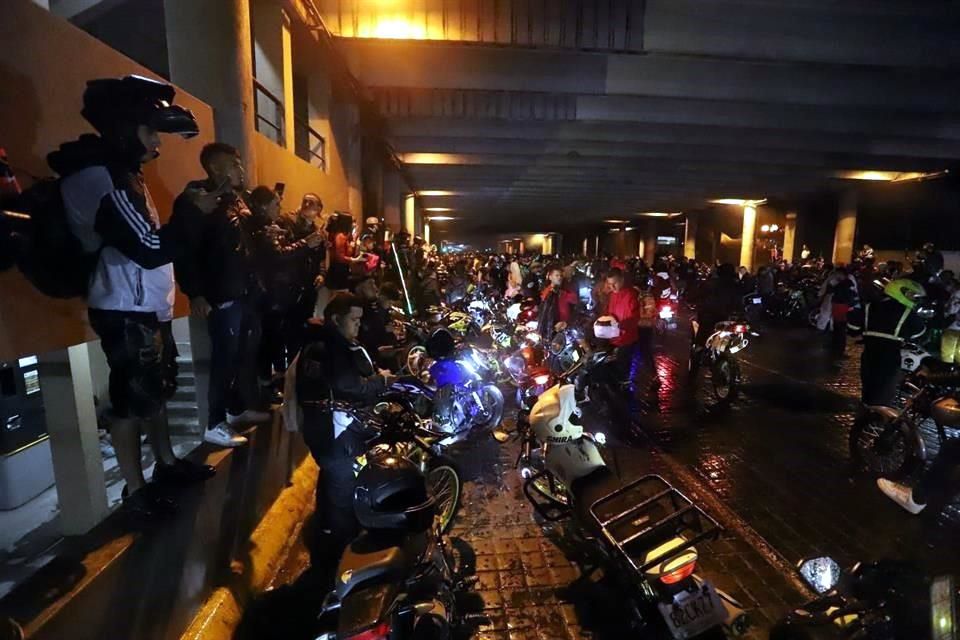 Arman motociclistas rodada 'del Terror' hasta Santiago