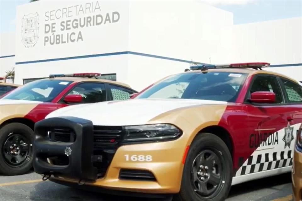 Pinta Tamaulipas patrullas con colores de Morena