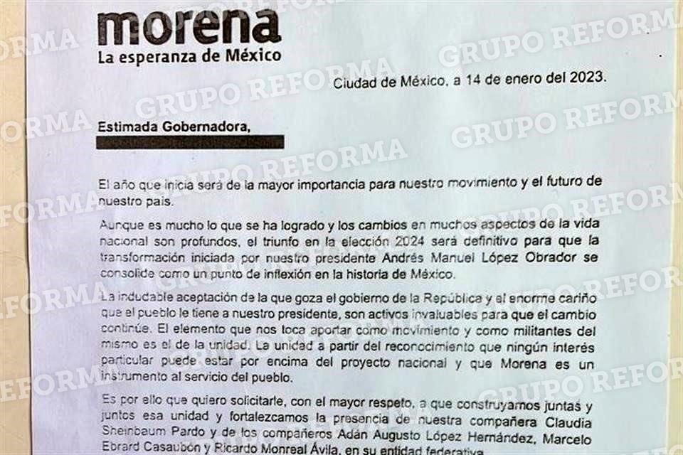 Pide Morena a gobernadores... ¡promover a corcholatas!