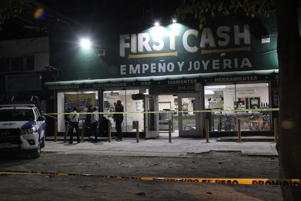 Asesinan a guardia de casa de empeño