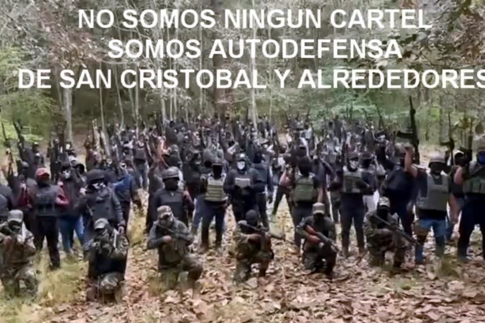 Surgen autodefensas en San Cristóbal de las Casas