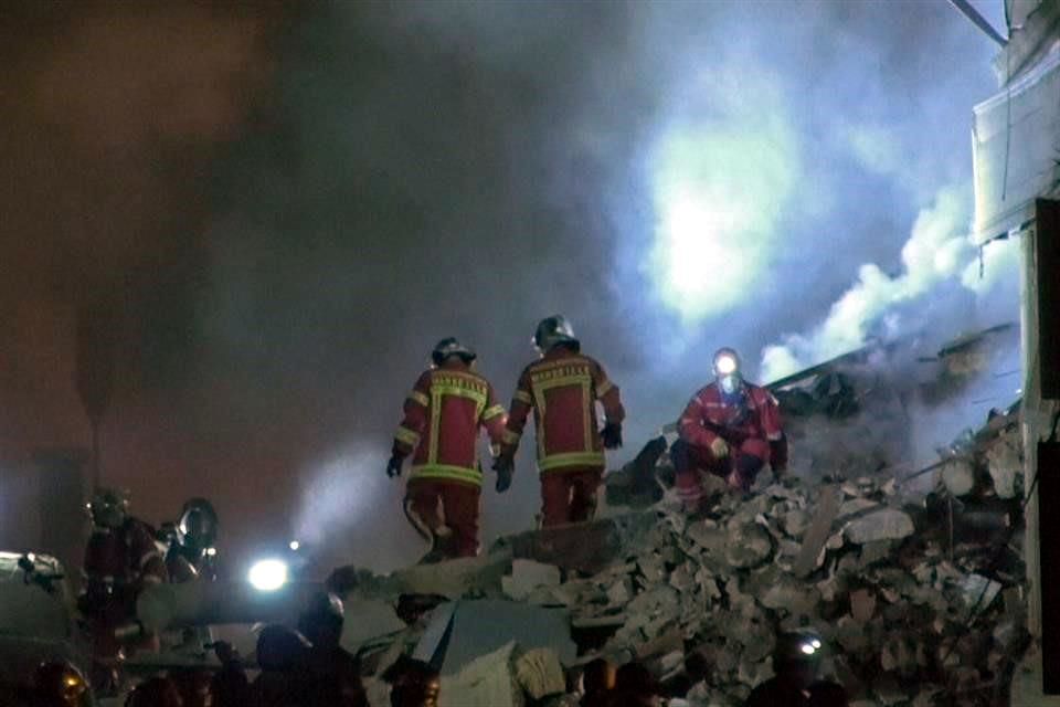 Edificio se derrumba en Marsella