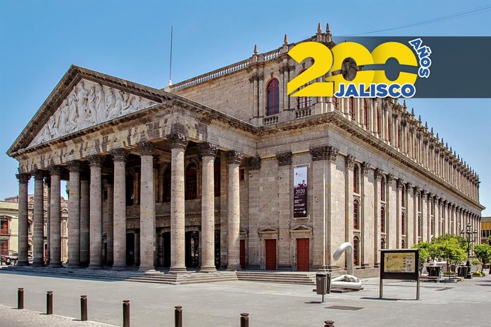 Jalisco 200: Teatro Degollado, construido entre la guerra
