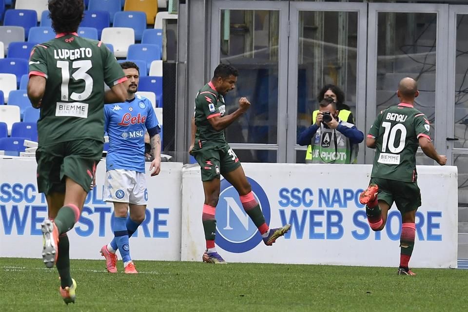 Cuarto triunfo consecutivo del Napoli