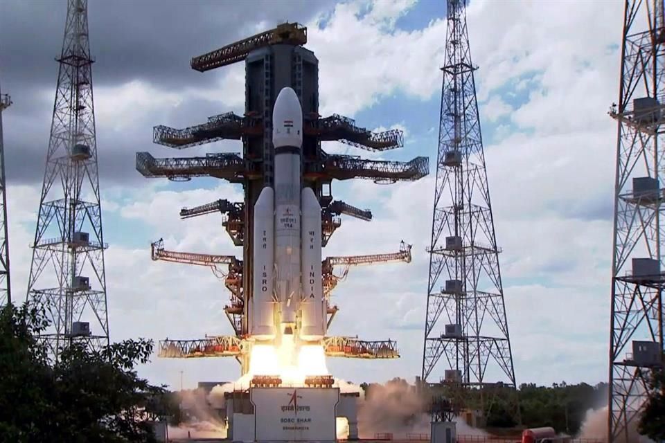 Lanza India Misión Espacial A La Luna