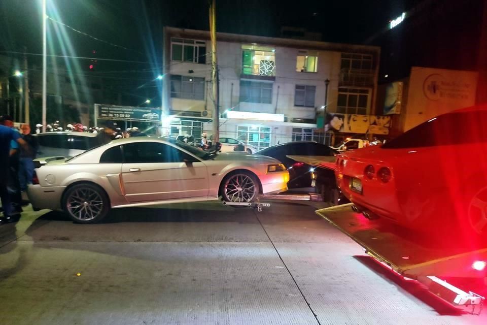 Decomisan Mustangs en carreras ilegales en Colonia Vallarta