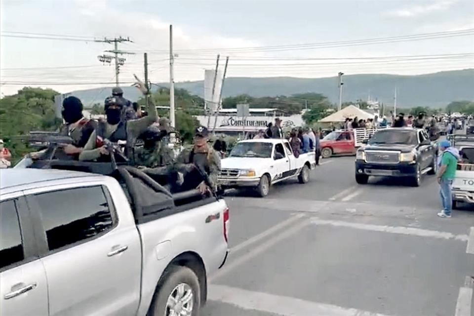 Pelean frontera sur toma C rtel pueblo en Chiapas