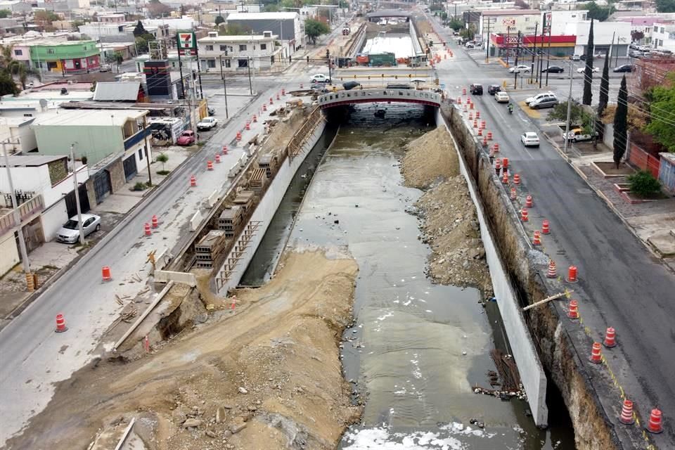 Así amplían el Arroyo Topo Chico