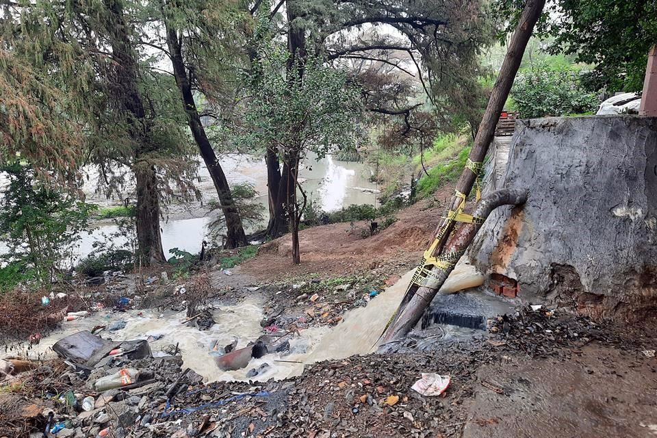 Termina En Río La Silla Fuga De Aguas Negras 7375