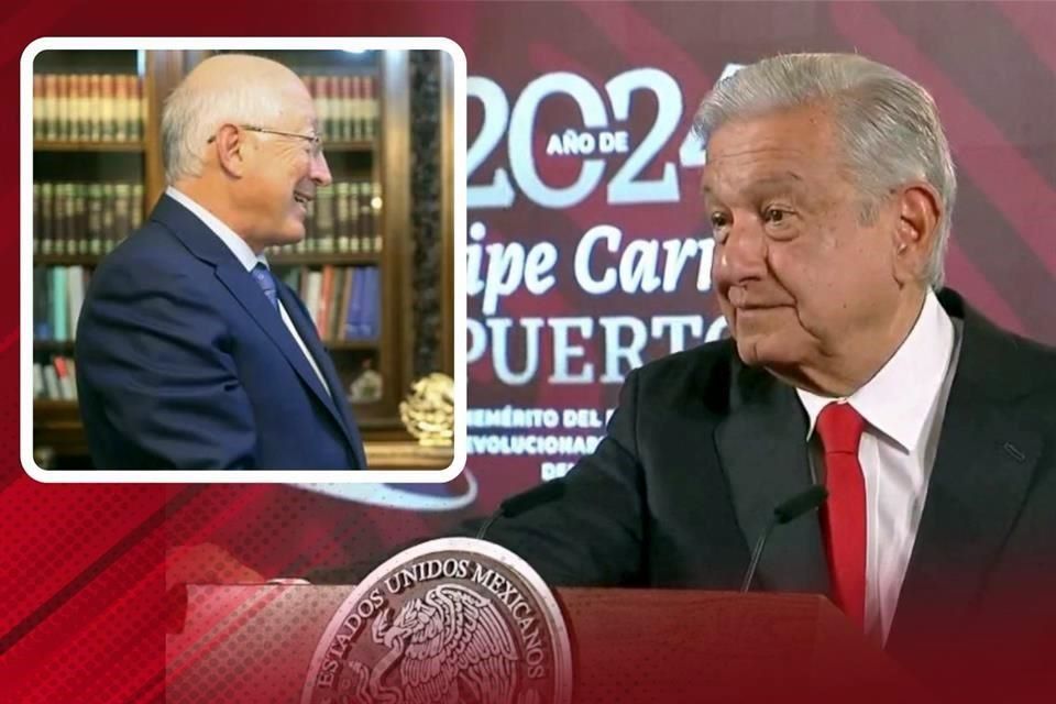 Dialogaron AMLO y Ken Salazar sobre crisis con Ecuador