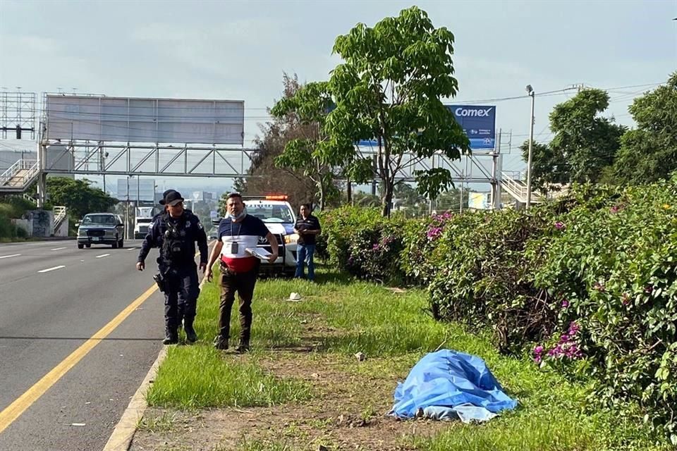 Muere hombre en Carretera a Chapala