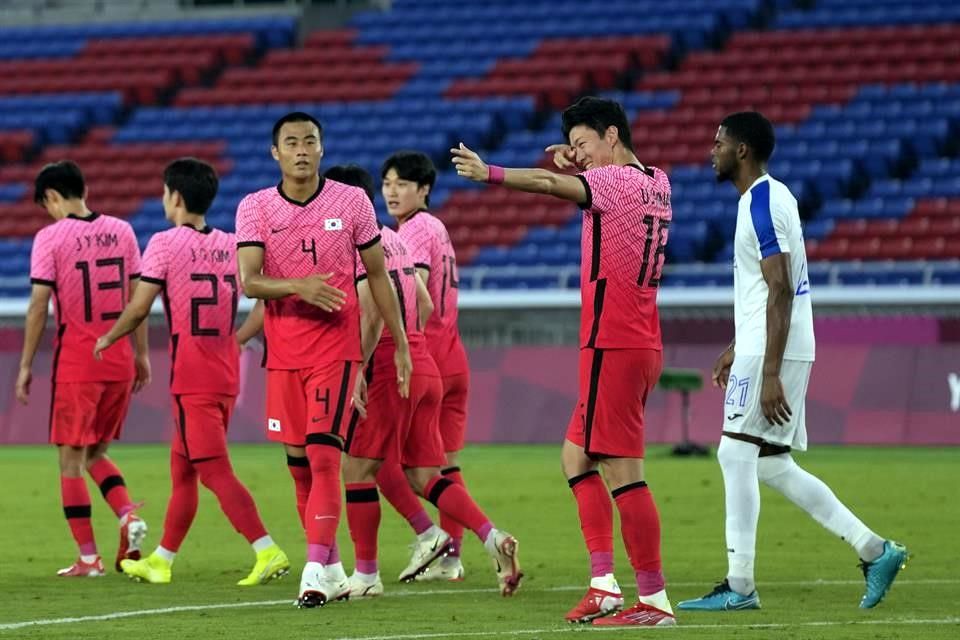 Aplasta Corea 6-0 a Honduras y va a Cuartos