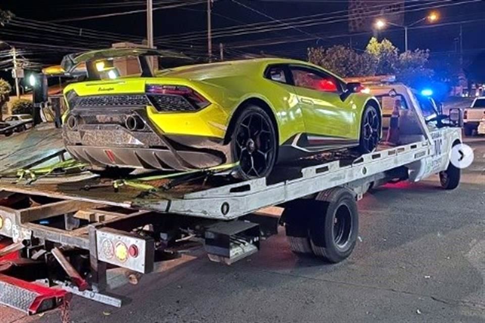 Aseguran en Zapopan McLaren y Lamborghini de youtuber