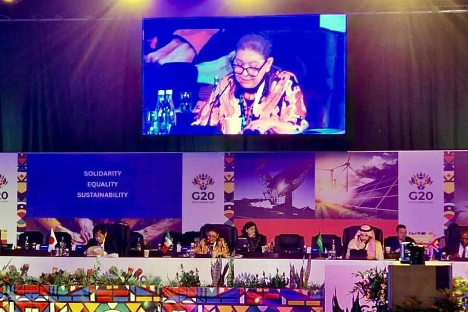Asegura SRE que México promovió soberanía en reunión de G20