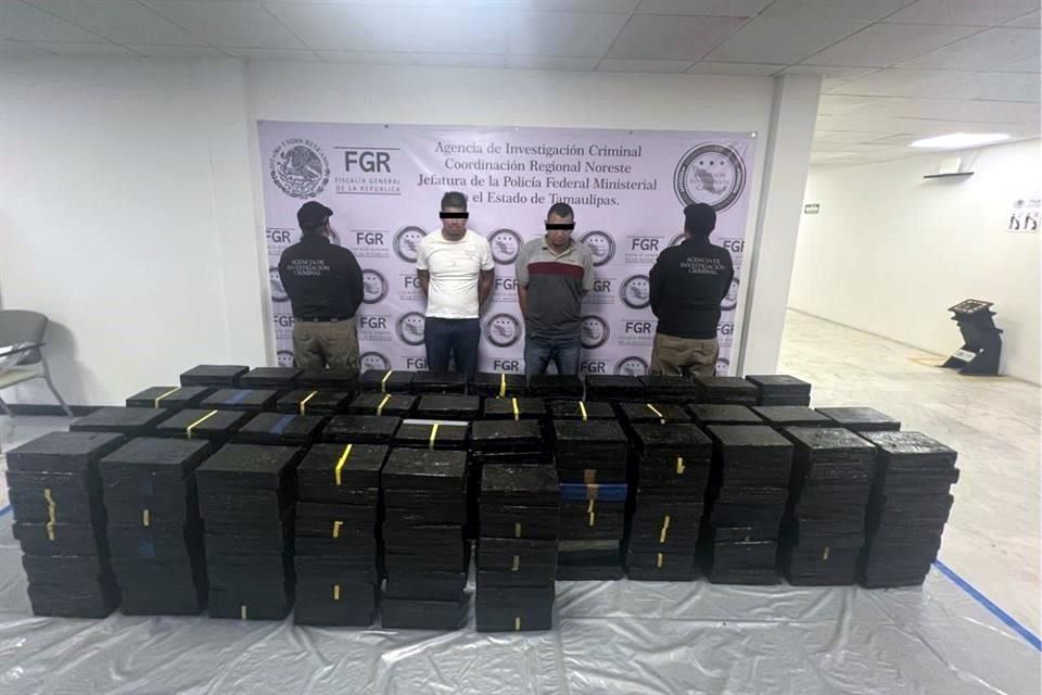 Aseguran 700 kilos de metanfetamina en Tamaulipas