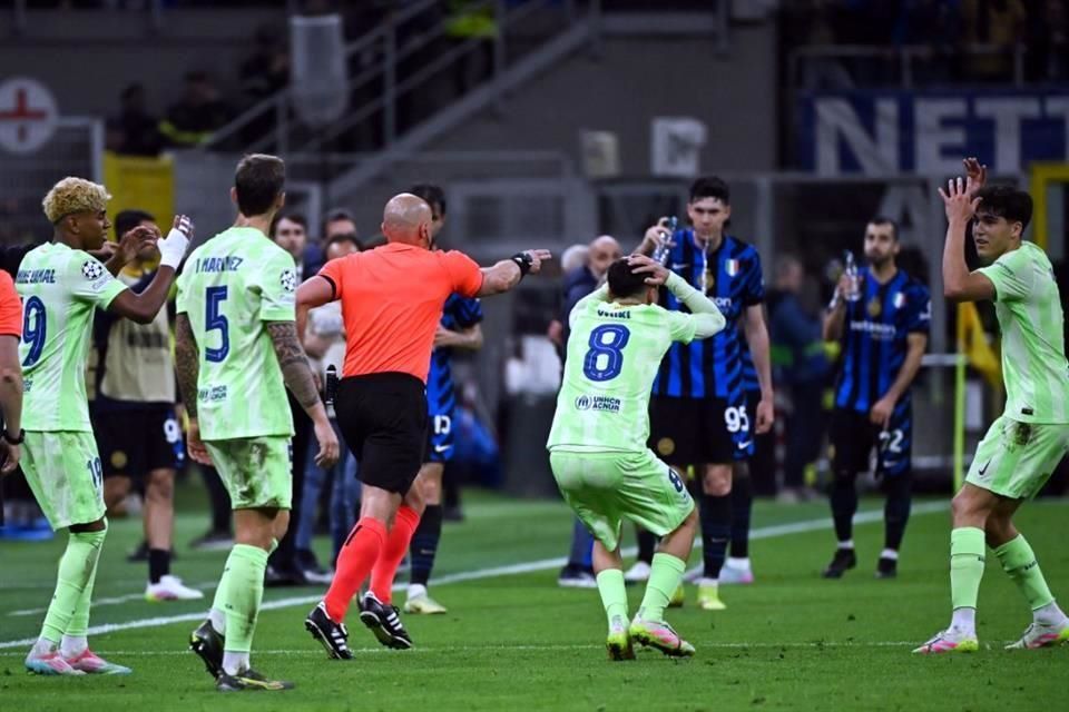 Dice Laporta que el arbitraje les perjudicó en la Champions