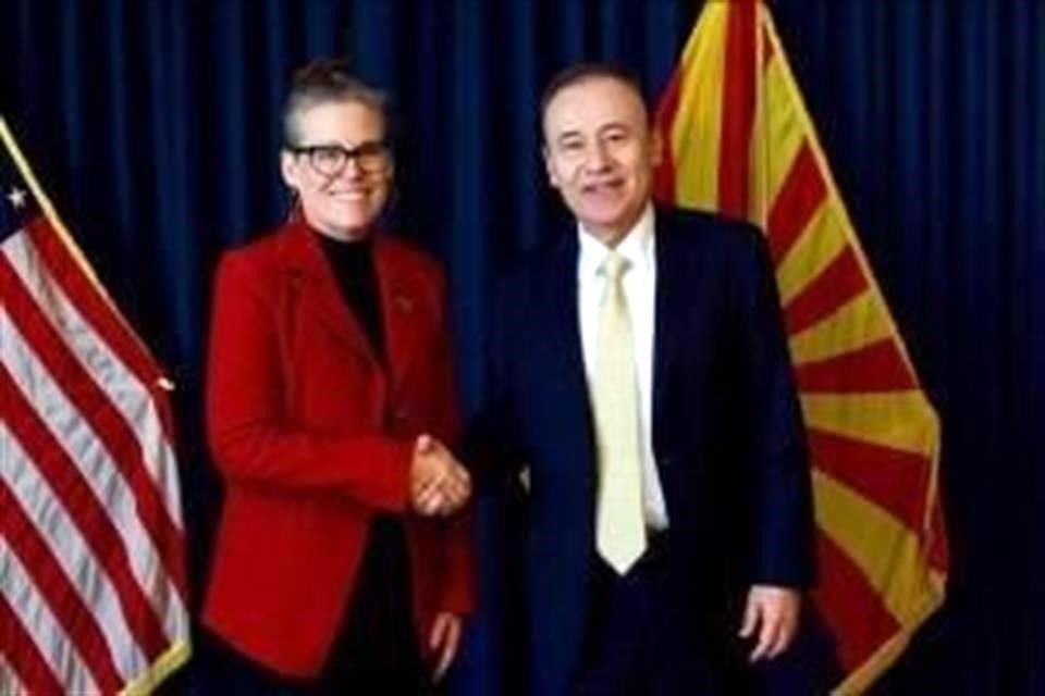 Governor Alfonso durazo at the Sonora-Arizona Commission Meeting