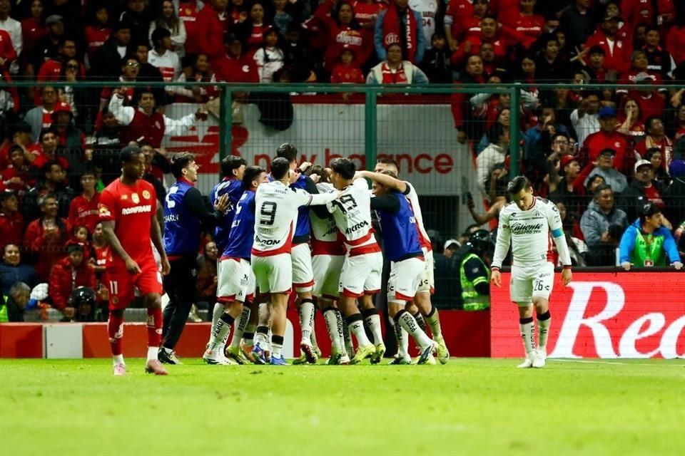 Empatan Atlas y Toluca con goles en la compensación