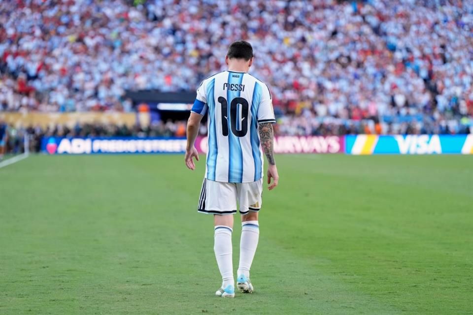 El adiós de Messi