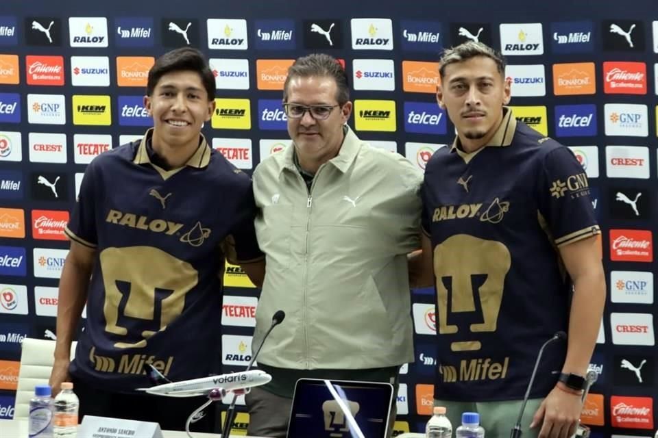 Se sienten fortalecidos en Pumas con sus refuerzos
